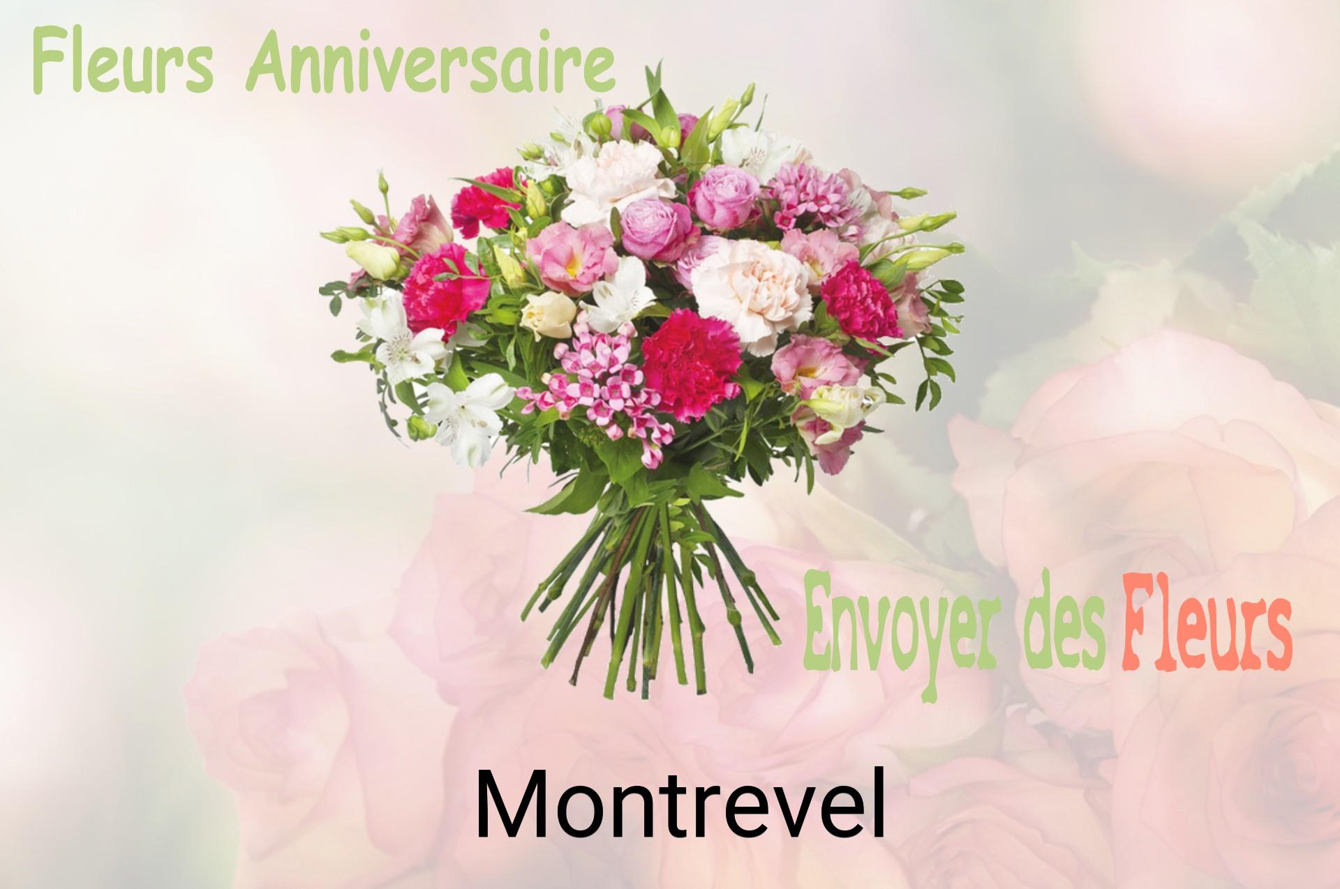 Bouquet de fleurs d’anniversaire livré à Montrevel