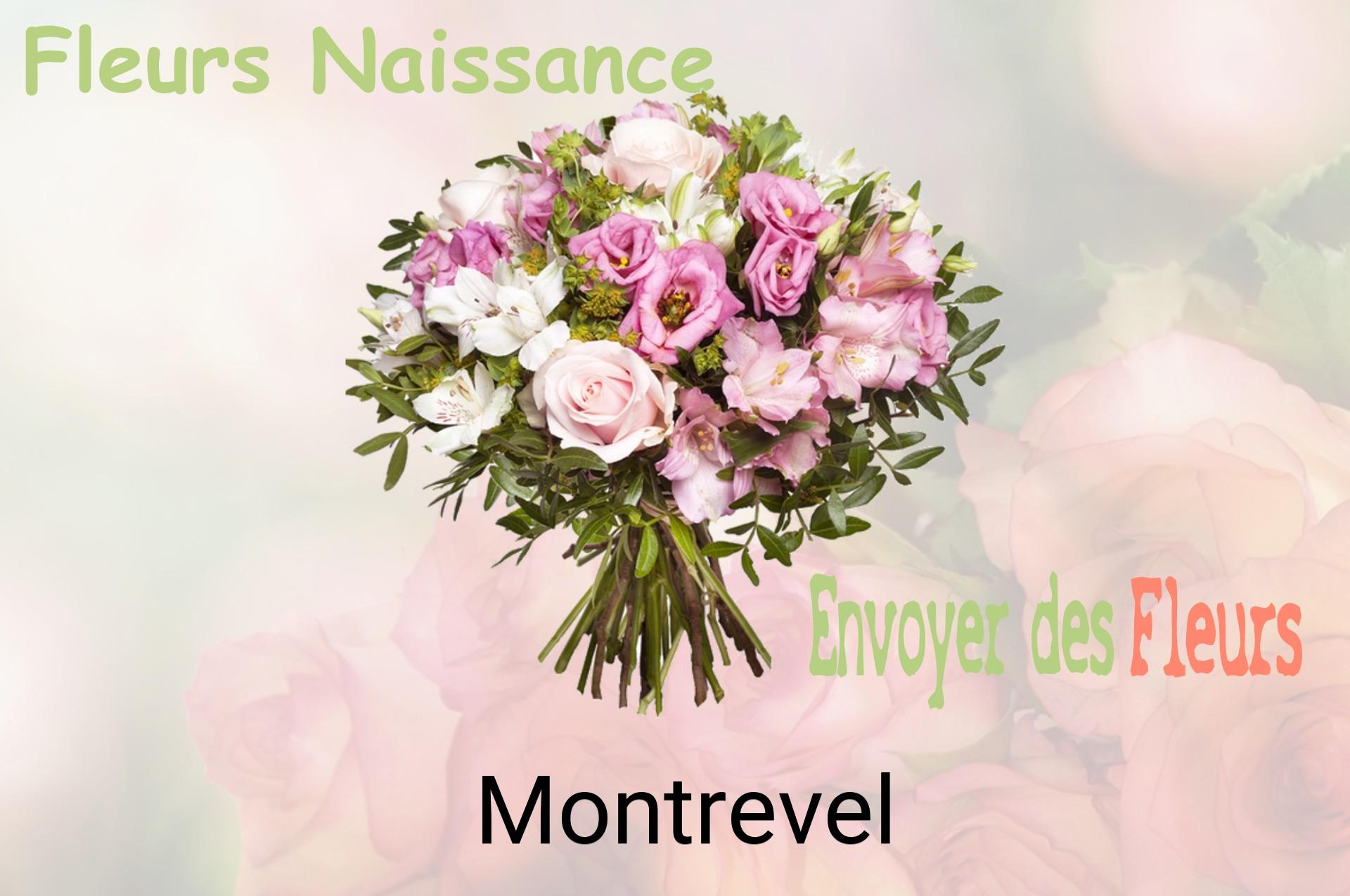 Bouquet de fleurs de naissance livré à Montrevel